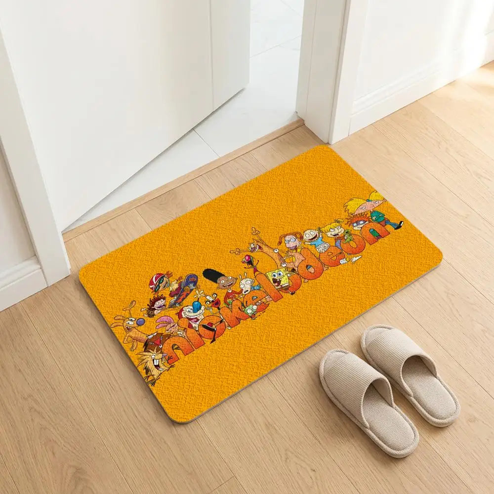 Hey Arnold Diatomite Bath Mat – Anti-Slip, Quick Dry Floor Mat Diatomite Bath Mat Axl White1 30x45cm