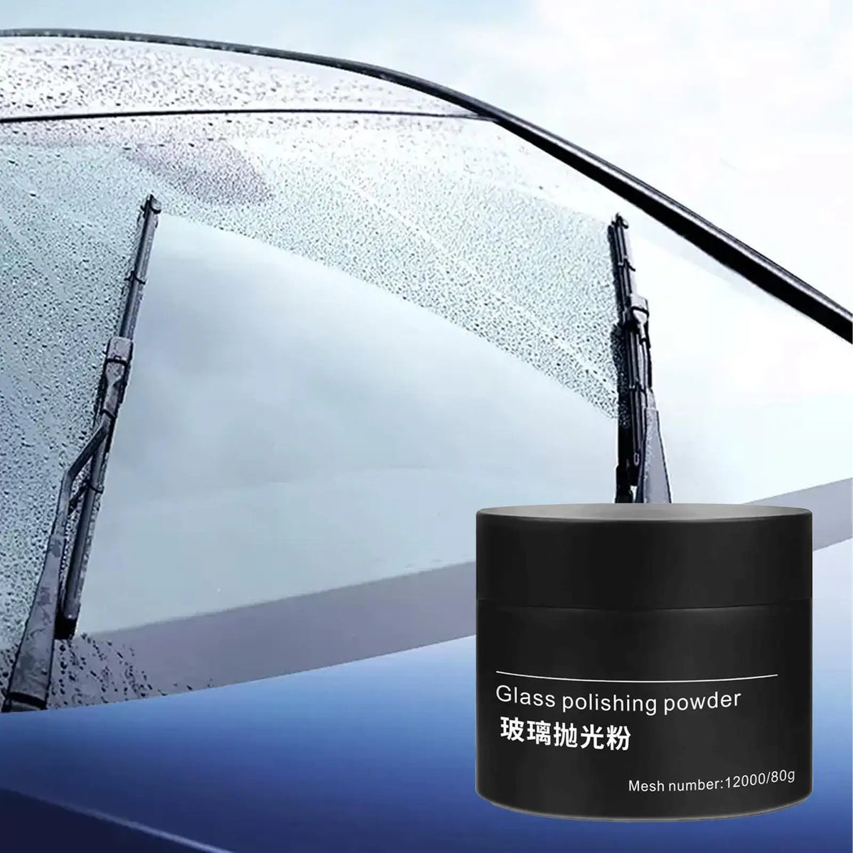80g Cerium Oxide Glass Polishing Powder | Windshield Scratch Remover Glass Polishing Powder Axl