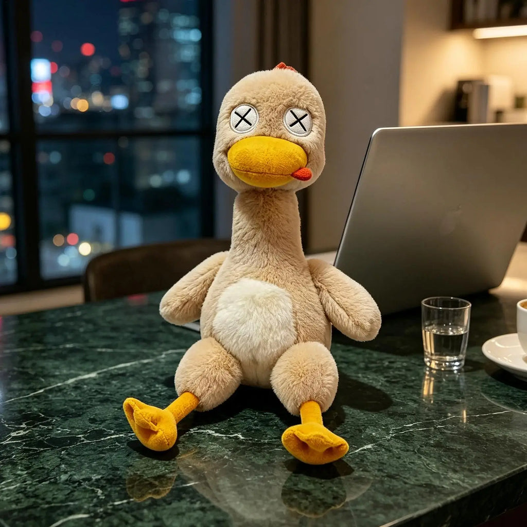 Magnetic Detachable Duck Plush Toy – Desk Decor & Fun Gift Magnetic Plush Toy Axl