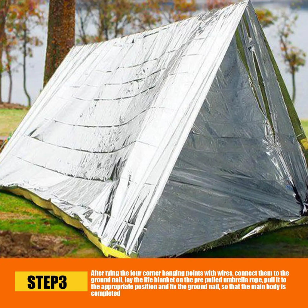 Emergency Survival Blanket – Windproof Waterproof Space Blanket Survival Blanket Axl