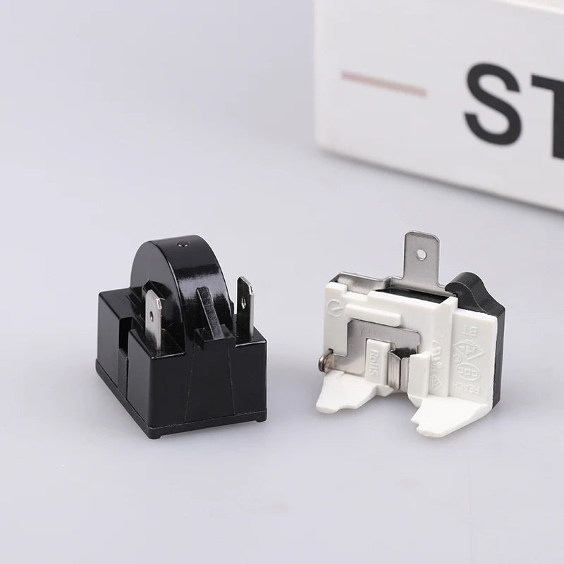 Refrigerator PTC Start Relay & Overload Protector 1/2 Pin 15Ω Compressor Start Relay Axl