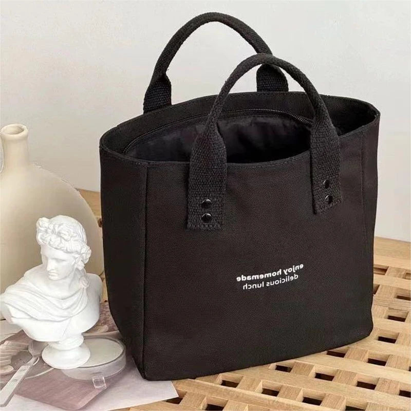 Women's Canvas Tote Handbag – Casual Large Capacity Travel Bag Canvas Tote Handbag Axl