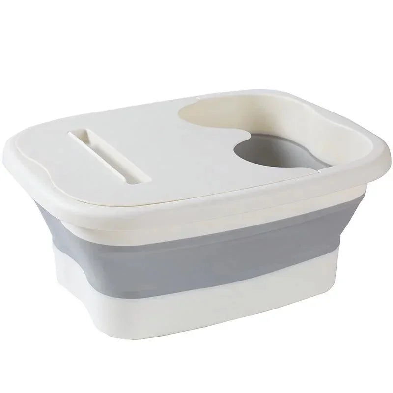 Foldable Foot Soak Tub – Portable Spa Pedicure Foot Bath Bucket Foot Bath Tub Axl