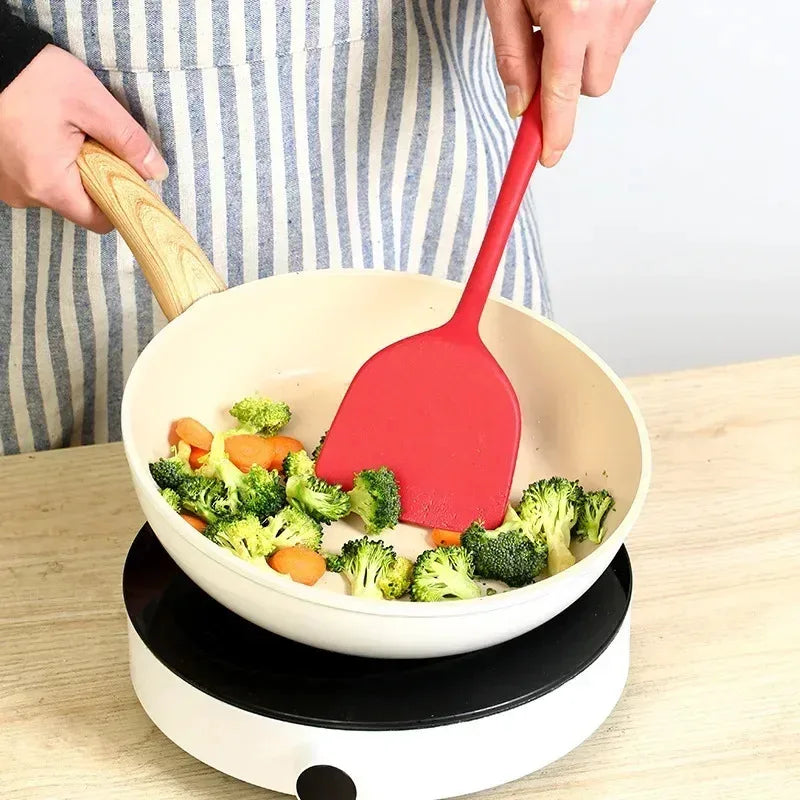 Heat-Resistant Silicone Spatula – Non-Stick Kitchen Tool Silicone Spatula Axl