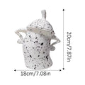 Sassy Airtight Food Storage Canister – Fun Kitchen Jar & Decor Food Storage Canister Axl White