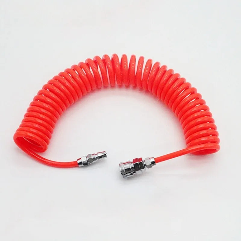 Spiral Pneumatic Air Hose 8×5 with Connector | Compressor Hose Pneumatic Air Hose Axl