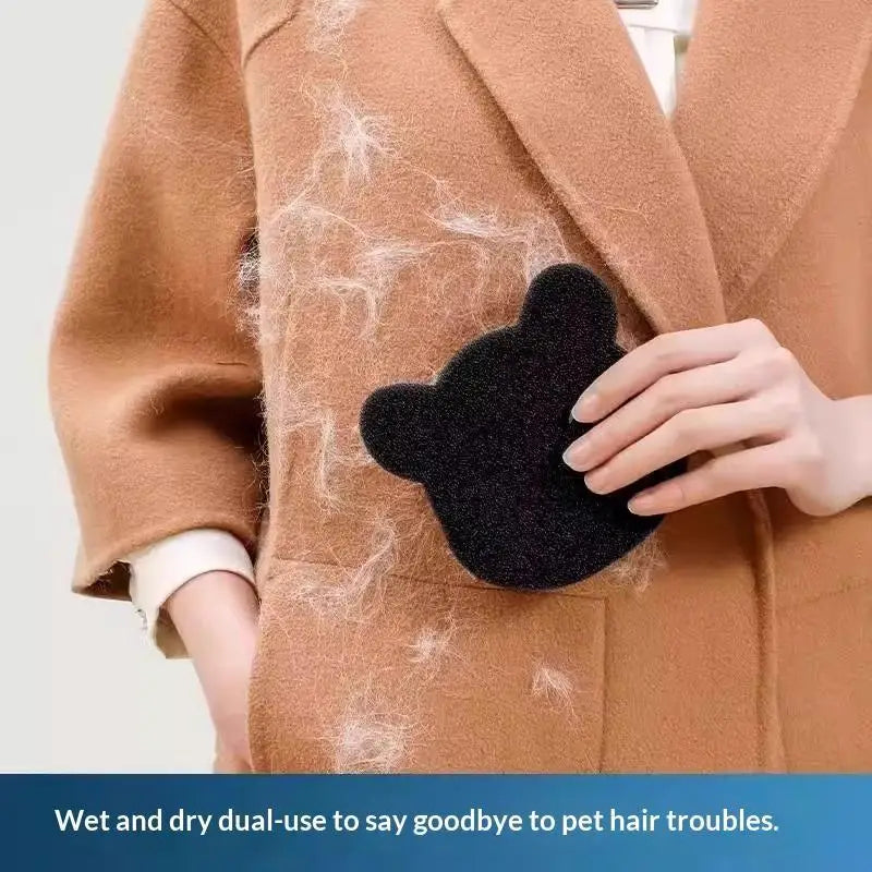 8-Pack Bear Sponge Pet Hair Remover – Washing Machine Lint Trap Laundry Lint Remover Axl
