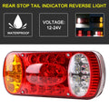 32 LED Waterproof Tail Light – Truck, Trailer & Lorry LED Trailer Tail Light Axl Default Title