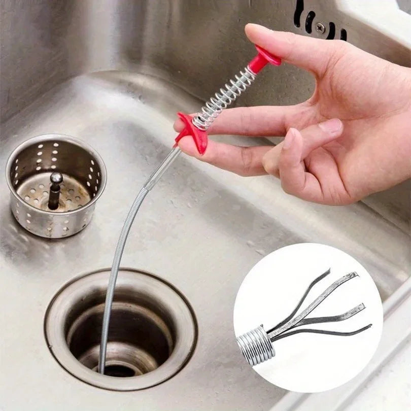 Flexible Drain Cleaning Claw – Sink Hair Remover Tool Drain Cleaning Tool Axl