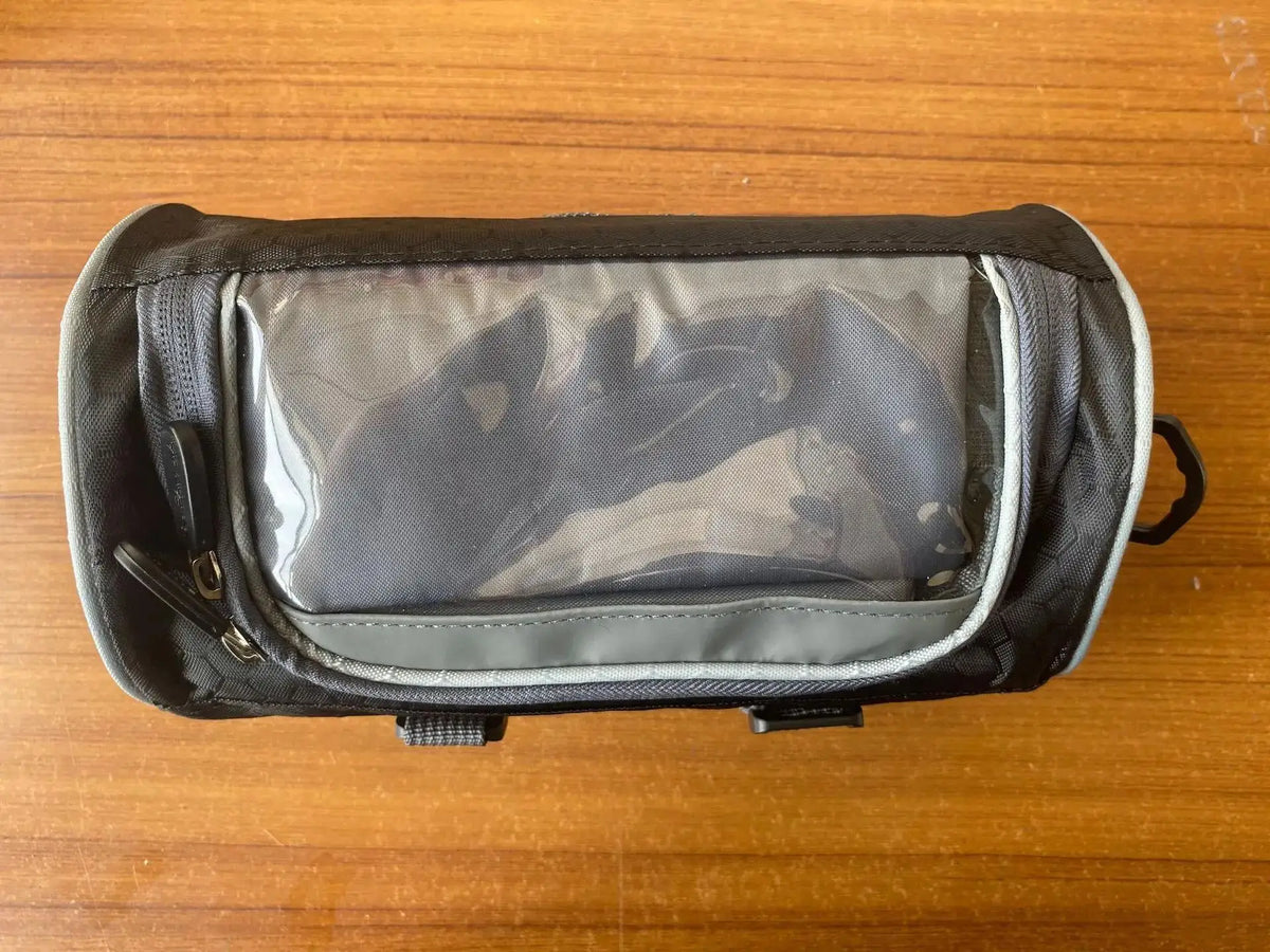 Waterproof Bicycle Handlebar Frame Bag – Front Pack with Window Bicycle Handlebar Bag Axl black