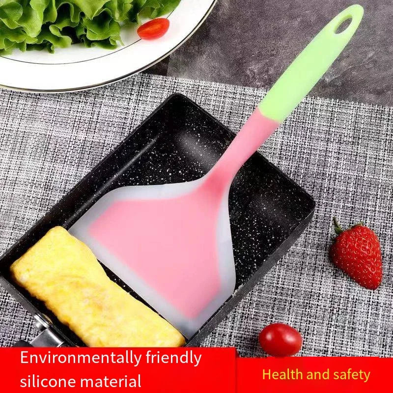 Wide Silicone Non-Stick Spatula – Kitchen Scraper Cooking Tool Silicone Spatula Axl