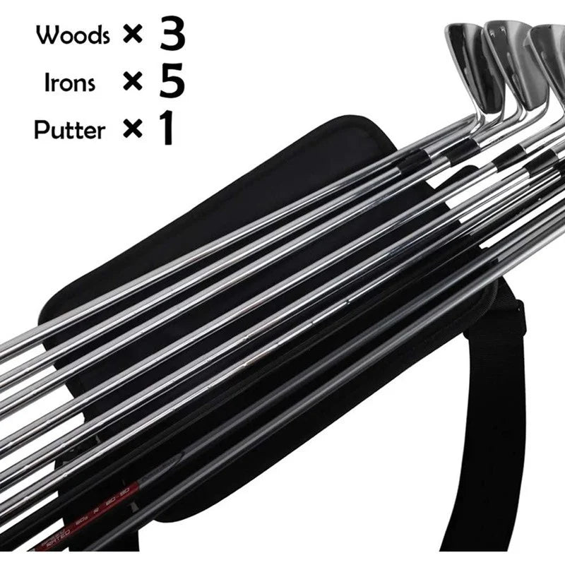 Mini Nylon Golf Club Carrier Bag – Lightweight Travel Carry Bag Golf Carry Bag Axl