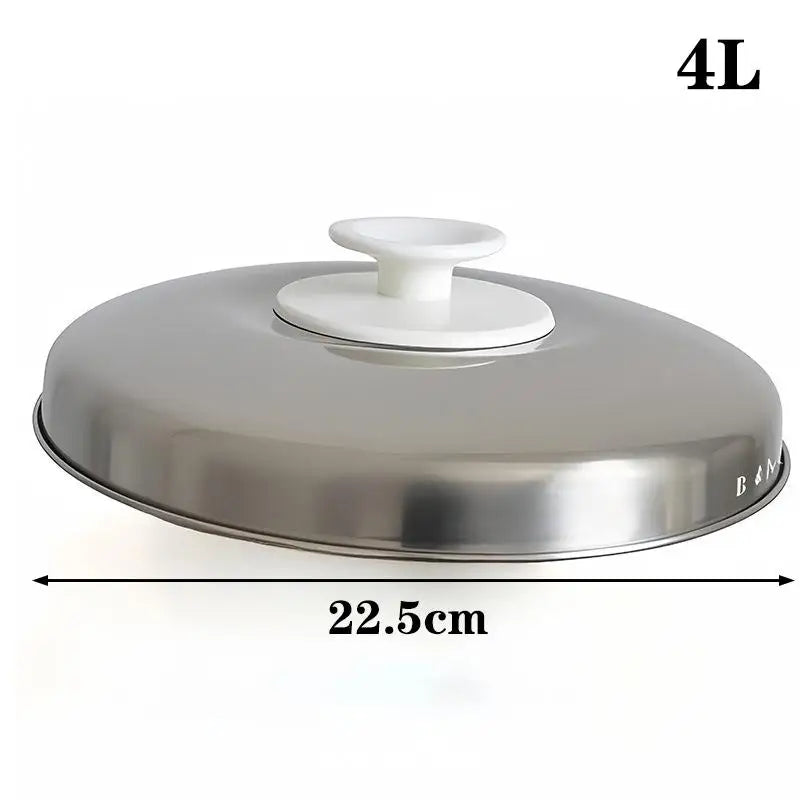 Universal Stainless Steel Rice Cooker Lid – 1.5L to 5L Rice Cooker Lid Axl 225mm
