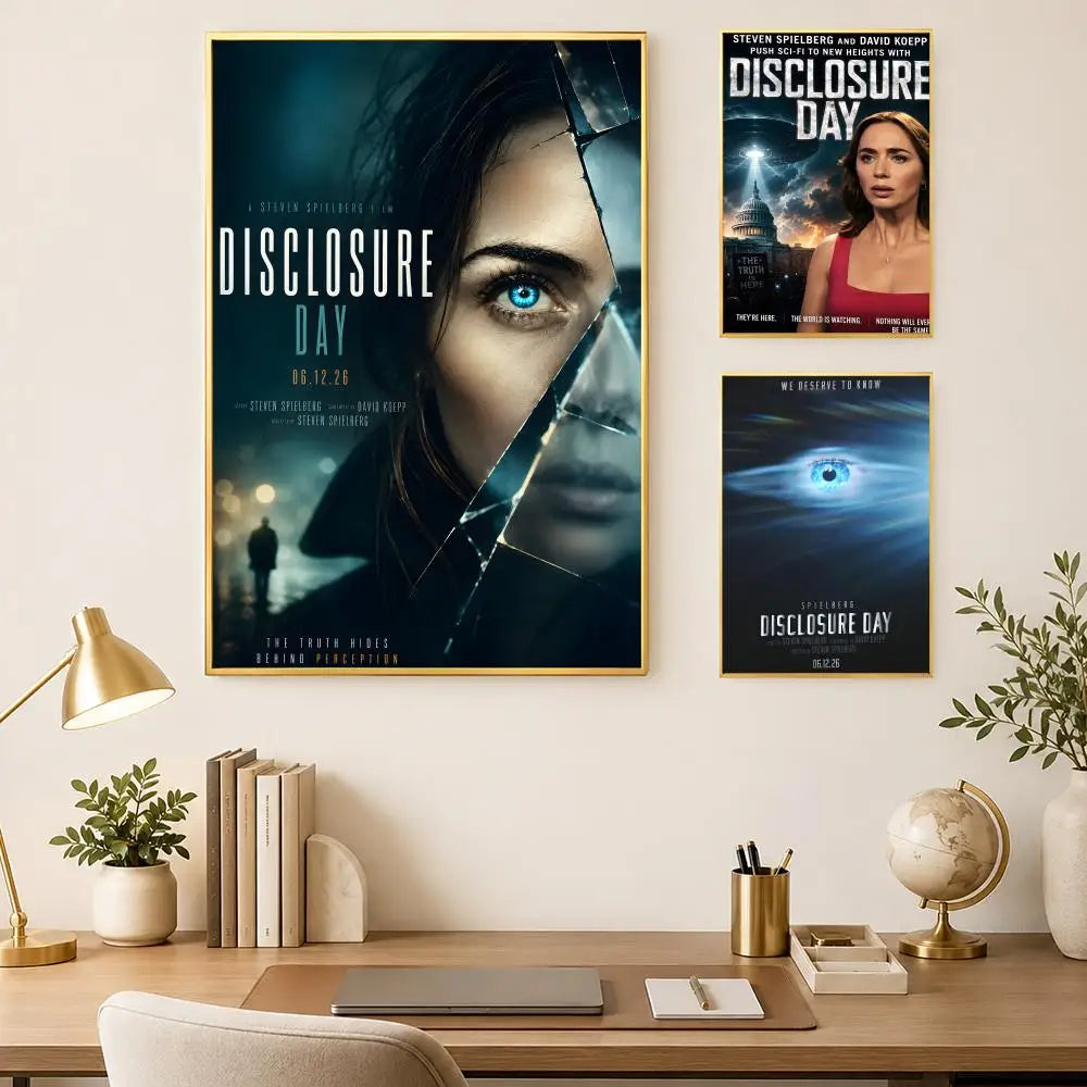 Movie Disclosure Day HD Self-Stick Wall Art Poster – Waterproof Wall Art Poster Axl