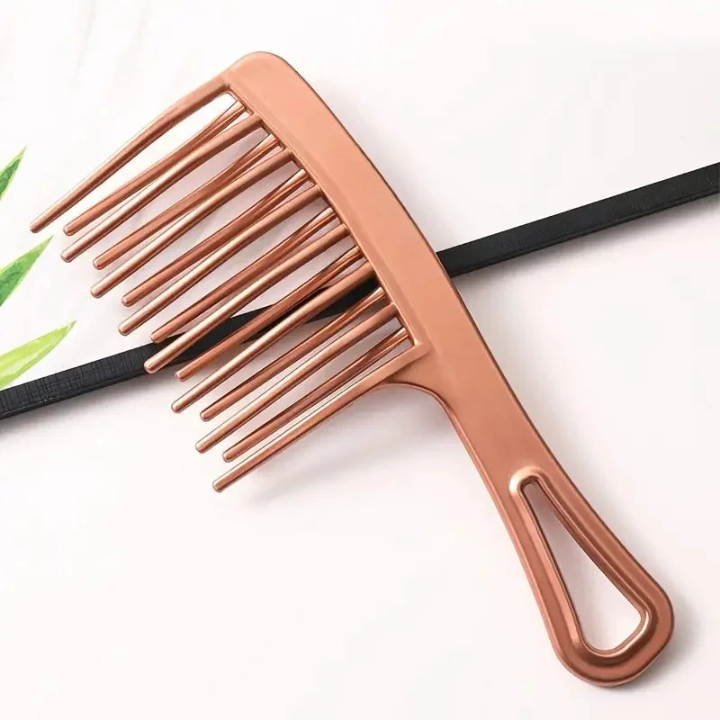 Double Row Wide Tooth Comb for Curly & Long Hair Styling Wide Tooth Comb Axl