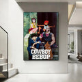 Cowboy Bebop Anime Poster – HD Waterproof Wall Art Decor Anime Wall Poster Axl White11 40X50cmNoframe