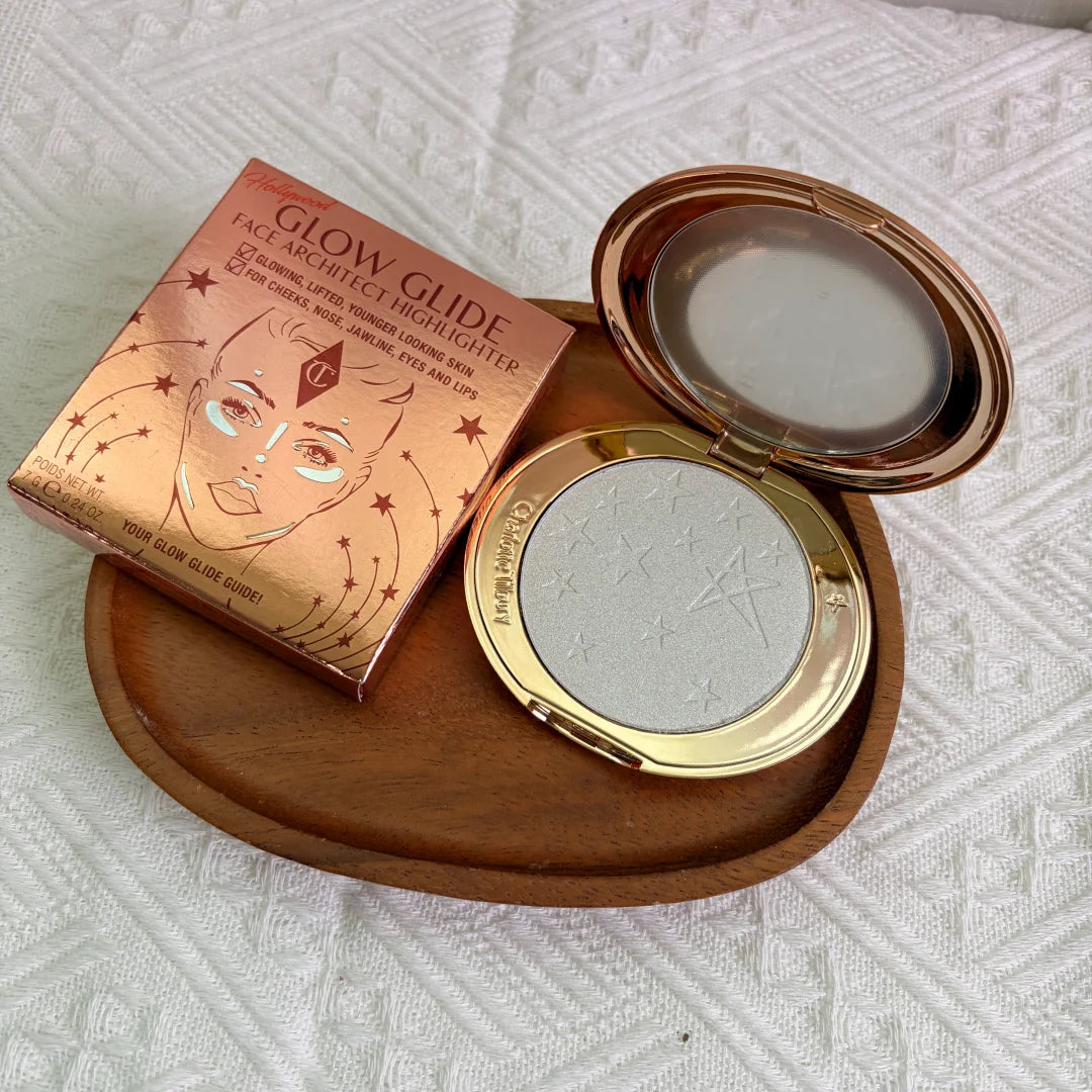 Charlotte Tilbury Starlight Powder & Concealer | Dewy Finish Powder & Concealer Set Axl Pearlescent Glow