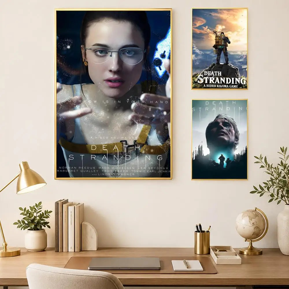 Death Stranding PVC Wall Poster – Self-Stick HD Game Decor Gaming Wall Poster Axl