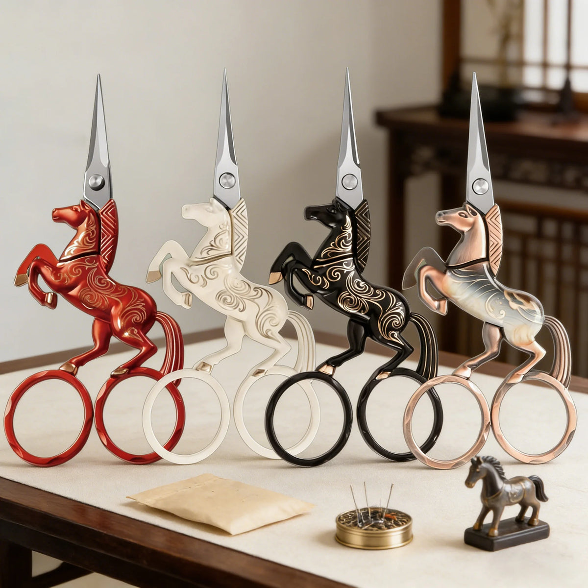 Equine Shape Craft Scissors – Vintage Horse Sewing Scissors Craft Scissors Axl