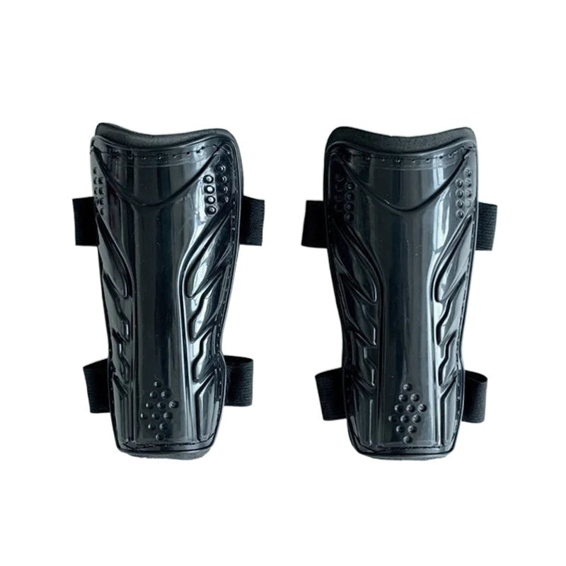 Kids Soccer Shin Guards – PP+EVA Football Leg Pads 1 Pair Soccer Shin Guards Axl Black