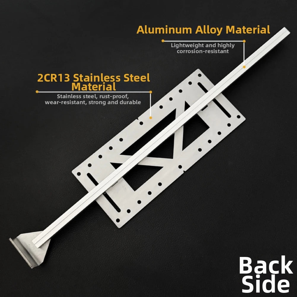Cabinet Handle Drilling Template – Metric/Inch Hole Positioning Jig Drilling Positioning Jig Axl