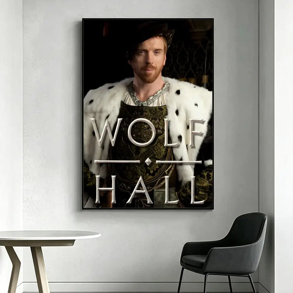 Wolf Hall TV Series HD Art Poster – Waterproof Wall Decor Wall Art Poster Axl White5 40X50cmNoframe