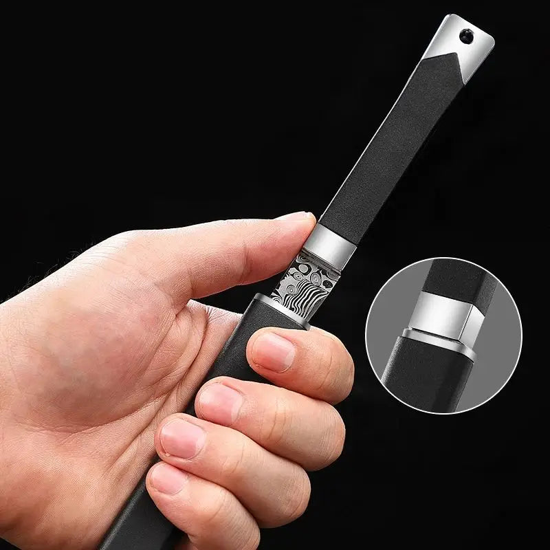 COOKCRAZE Damascus Steel Kitchen Knife – Peeler & Slicer Set Kitchen Knife Set Axl