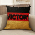 Printed Natural Linen Cushion Covers – Sofa, Bed & Chair Linen Cushion Cover Axl White9 50X50cm