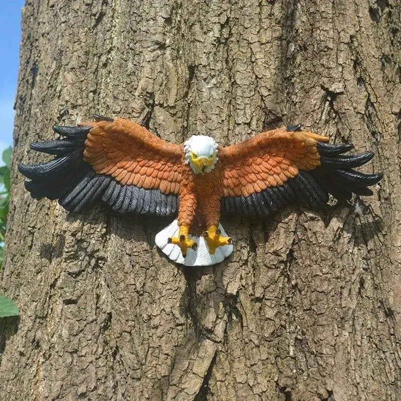 Eagle Wall Sculpture – Resin Flying Eagle Hanging Ornament Wall Sculpture Axl