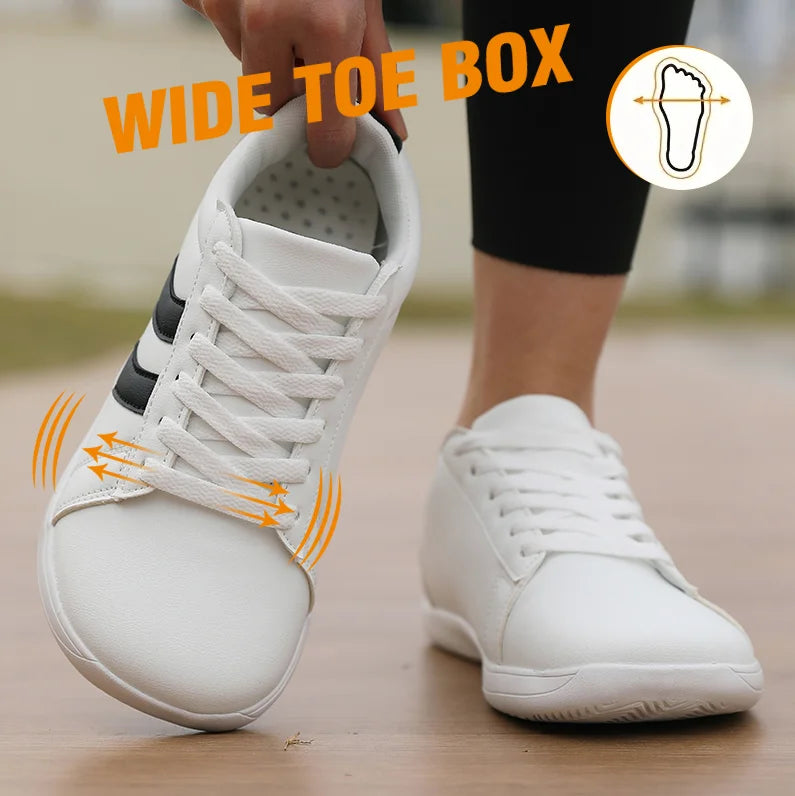 ZULIWAGN Barefoot Wide Toe Canvas Shoes – Men & Women Barefoot Canvas Shoes Axl