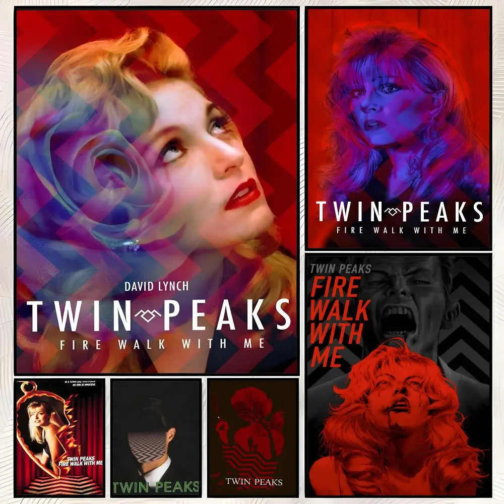Twin Peaks Wall Poster – Self-Stick HD Waterproof Wall Art Wall Art Poster Axl