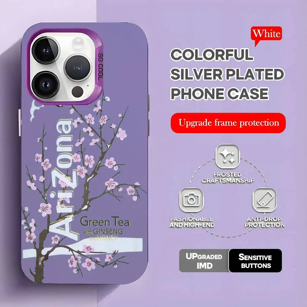 Vaporwave Arizona Iced Tea iPhone Case 11–16 Pro Max iPhone Phone Case Axl
