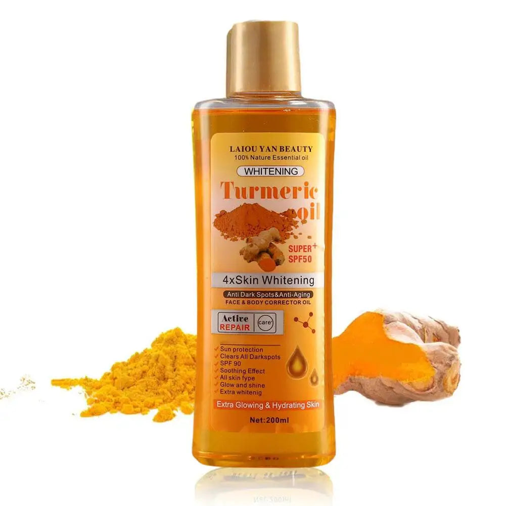 Turmeric Ginger Facial Serum 200ml – Dark Spot & Fine Lines Facial Serum Axl Default Title