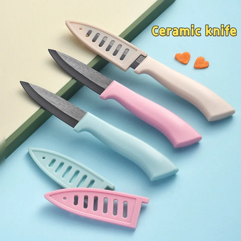 4-Inch Ceramic Paring Knife – Rust-Free Fruit & Baby Food Knife Ceramic Paring Knife Axl