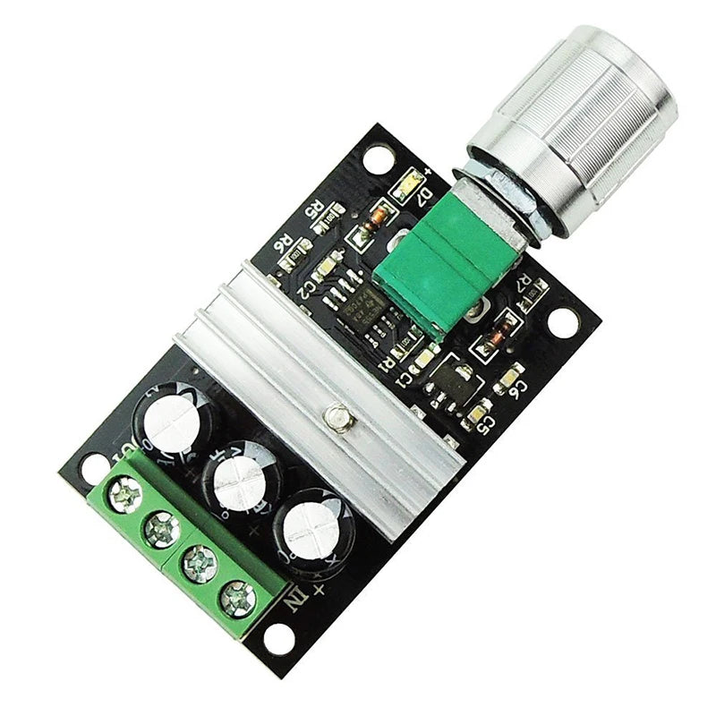PWM DC Motor Speed Controller 6V–28V 3A Speed Regulator Switch Motor Speed Controller Axl