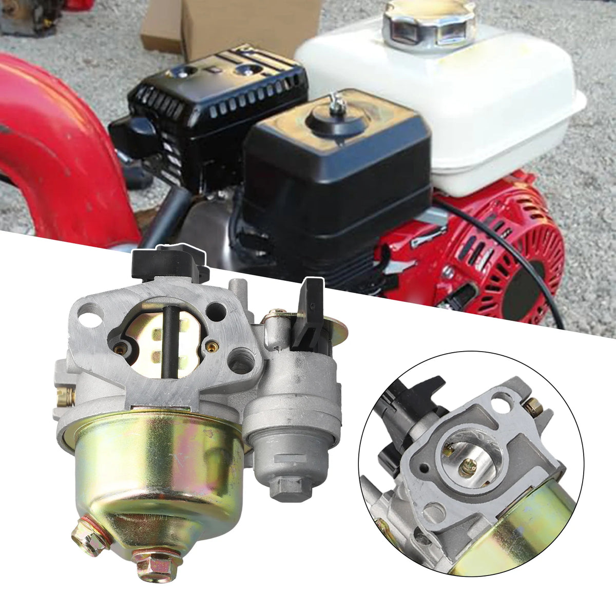 Honda GX120–GX200 Carburetor Kit with Gasket Set – 10 Pc Carburetor Repair Kit Axl China Mainland