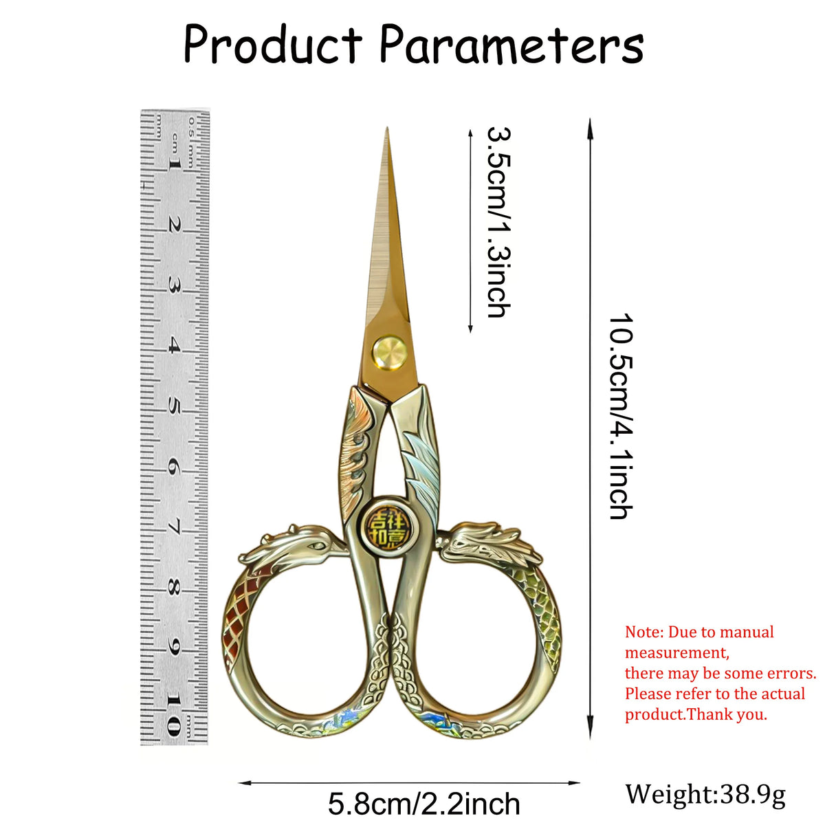 Mini Embroidery Scissors – Precision Sewing & Paper-Cut Shears Embroidery Scissors Axl