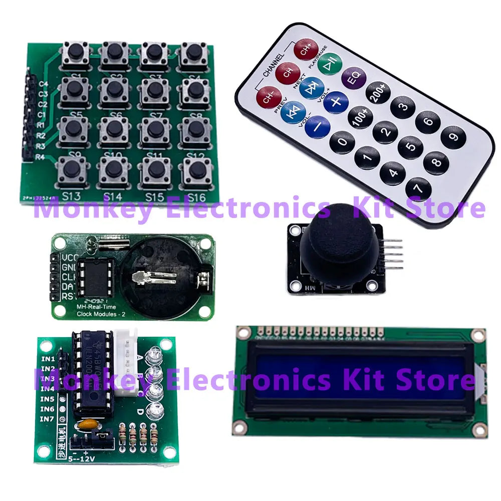 RFID IoT Learning Kit – R3 Development Board & Stepper Motor Electronics Learning Kit Axl