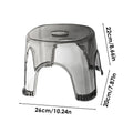 Clear Shower Corner Stool – Waterproof Bathroom Bench Shower Corner Stool Axl Grey