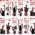 Halloween Horror Paper Bookmarks – Spooky Crime Scene Set Novelty Paper Bookmarks Axl STYLE D -32PCS