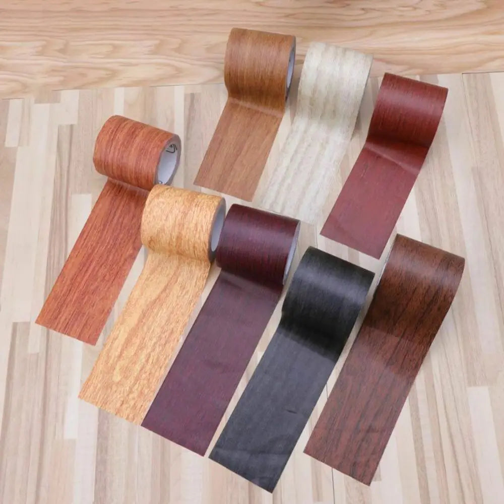 Wood Grain Furniture Repair Tape – Waterproof Skirting Sticker Furniture Repair Tape Axl