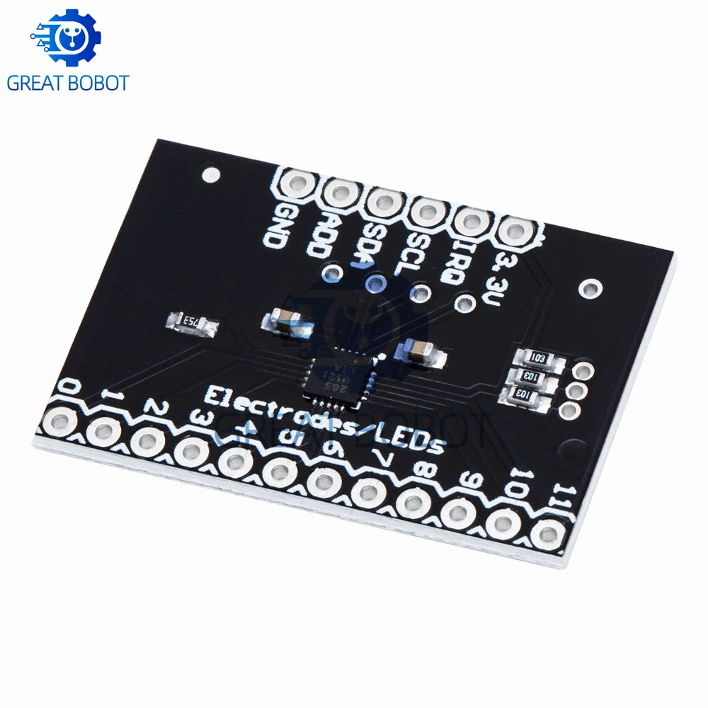 MPR121 Capacitive Touch Sensor Module – I2C Arduino Keyboard Touch Sensor Module Axl