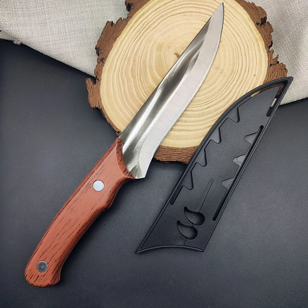 Stainless Steel Boning Knife with Sheath | 14.6cm Sharp Blade Boning Knife Axl