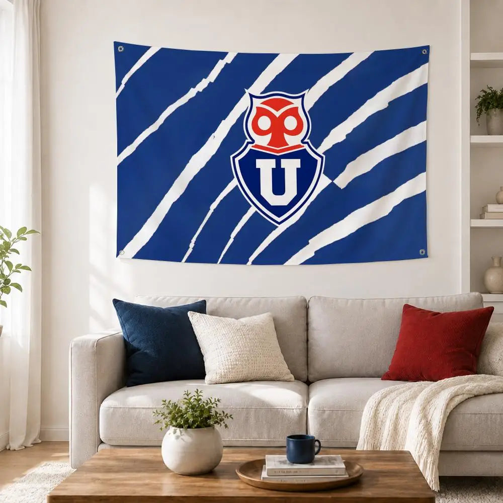 Chile University Football Club Flag – Indoor & Outdoor Banner Sports Fan Flag Axl