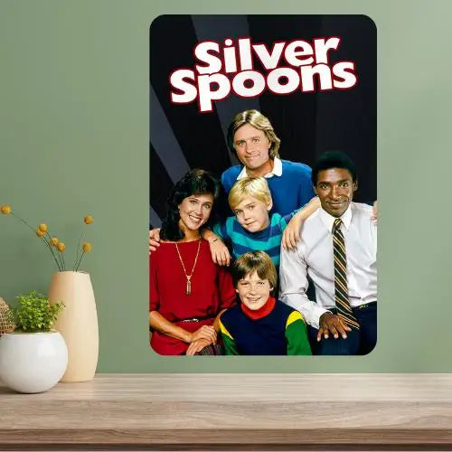 Silver Spoons Classic TV Show Vintage Metal Poster Sign Metal Wall Sign Axl aluminum sign aluminum 20x30cm