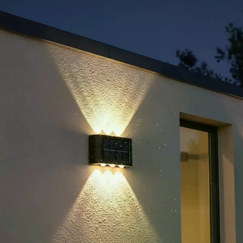 Solar Dusk to Dawn LED Wall Light – Waterproof Outdoor Lamp Solar Wall Light Axl