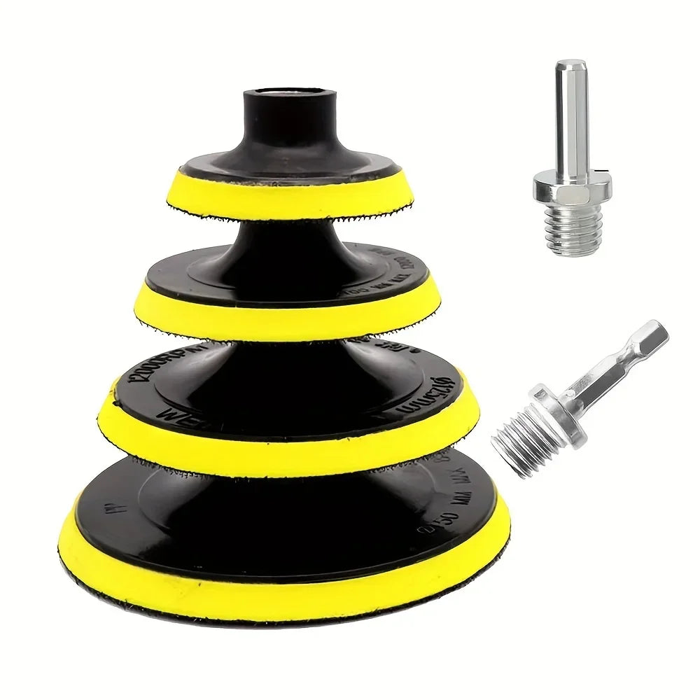 Sanding Pad & Hex Drill Adapter for Grinders & Polishers Sanding Pad Adapter Axl