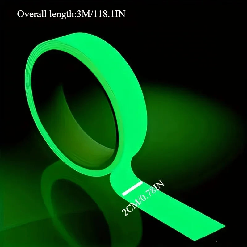 Reflective Adhesive Glow Tape – Night Safety & Home Decor Reflective Safety Tape Axl