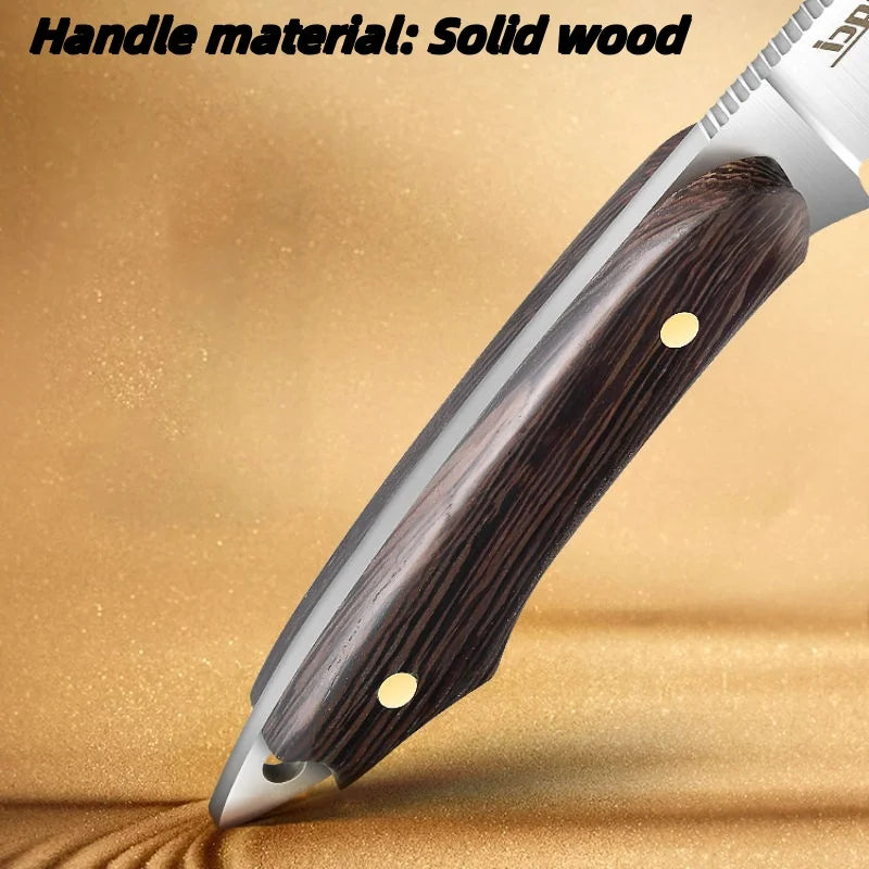 Forged Carbon Steel Kitchen Knife – Wood Handle & Cover Kitchen Knife Axl