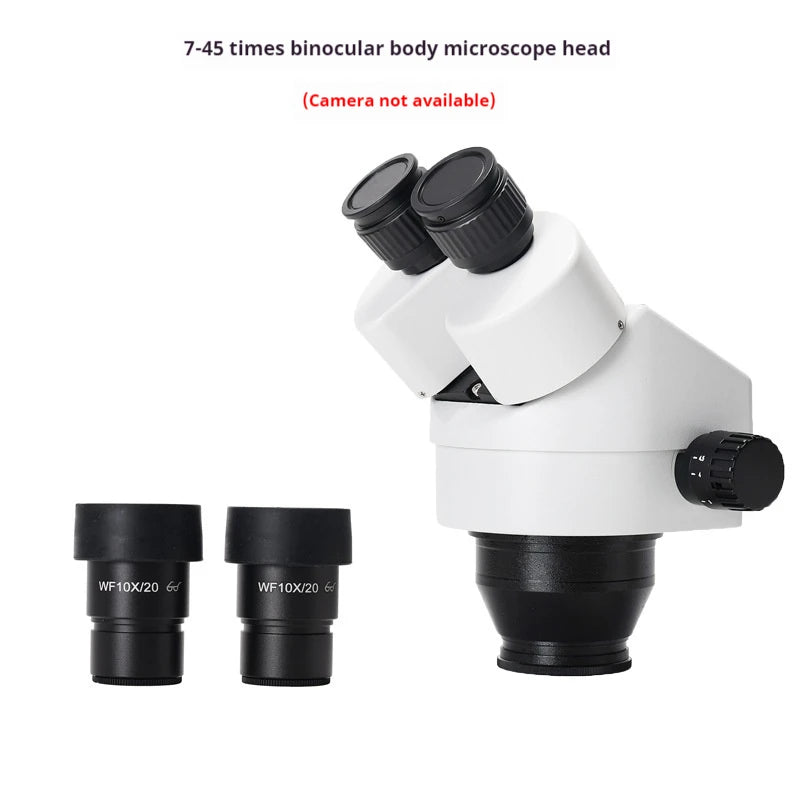 7–45X Trinocular Stereo Microscope Head | Zoom Lens Trinocular Microscope Head Axl 1